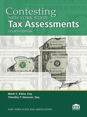 cover image of Contesting New York State Tax Assessments